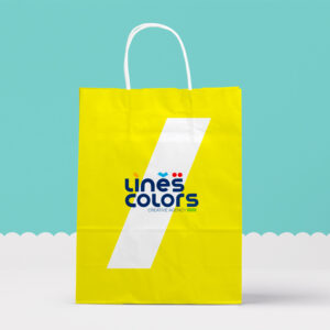 كيس ورقي كرافت أبيض