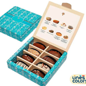 علبة شوكولا مقسمة