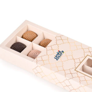 علبة شوكولا 6 قطع