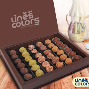 علبة شوكولا فاخرة